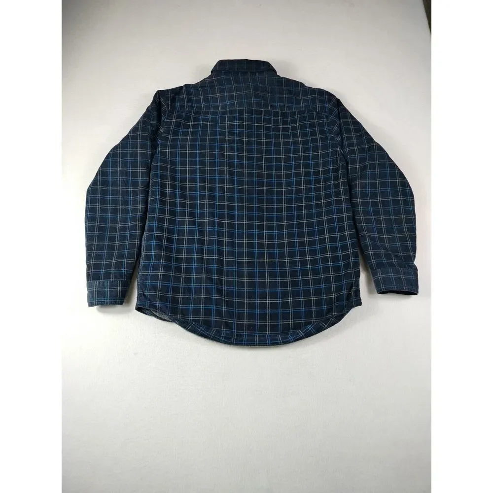 Covington‎ Shirt Jacket Men's Small Corduroy Blue Shacket Gorpcore Cabincore
